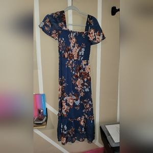 Knee length floral dress!